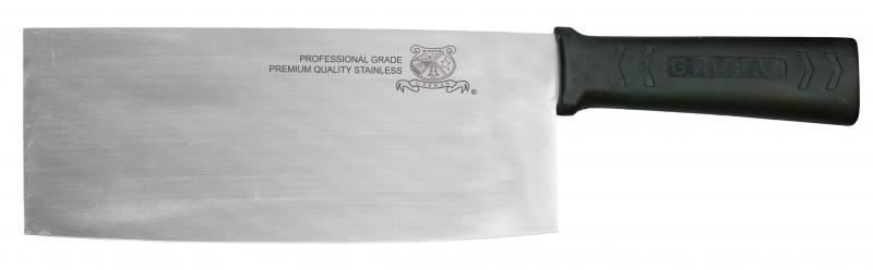 8-inch Chinese Style Cleaver with Polypropylene Handle